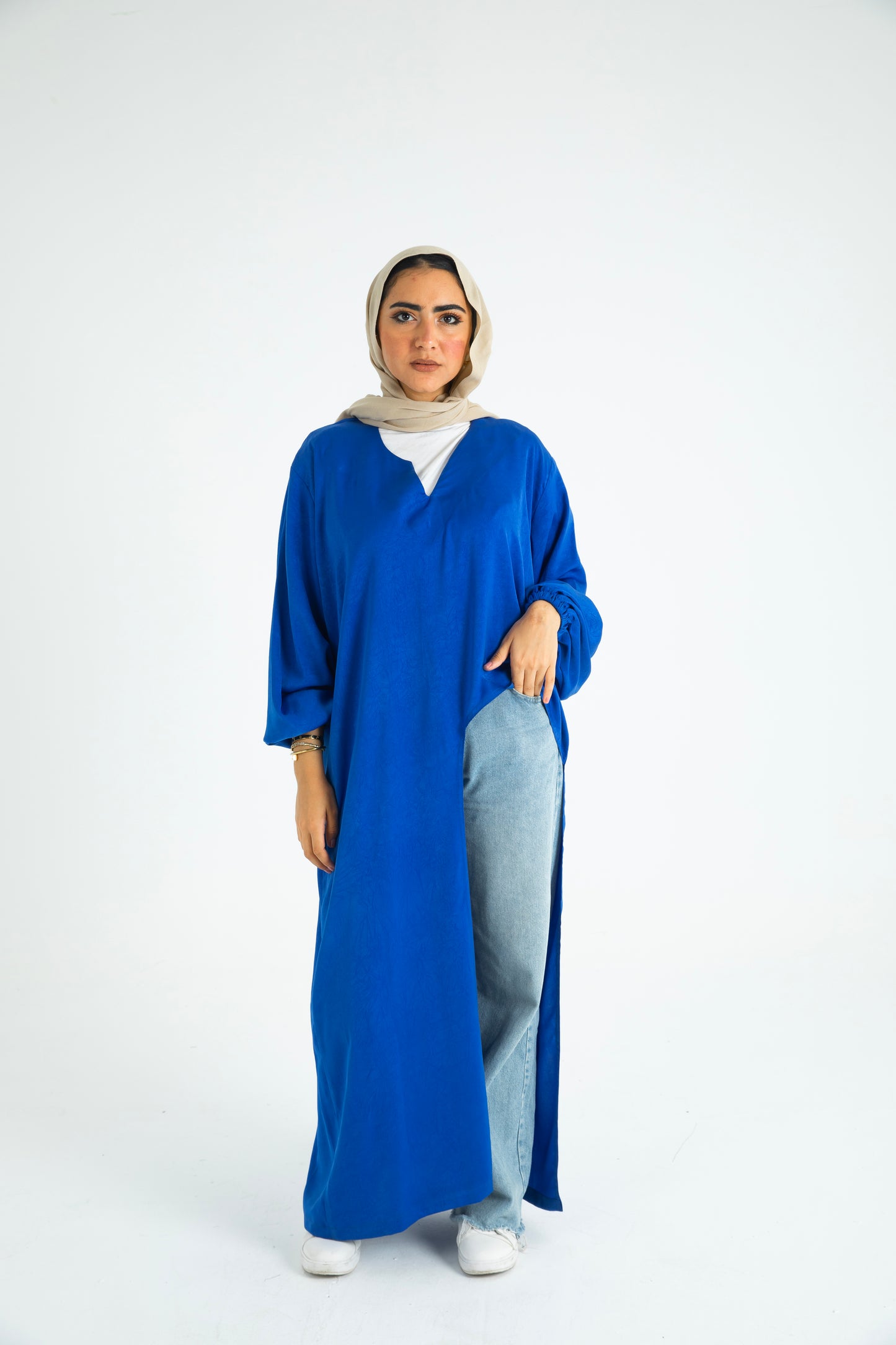 BLUE BLOUSE