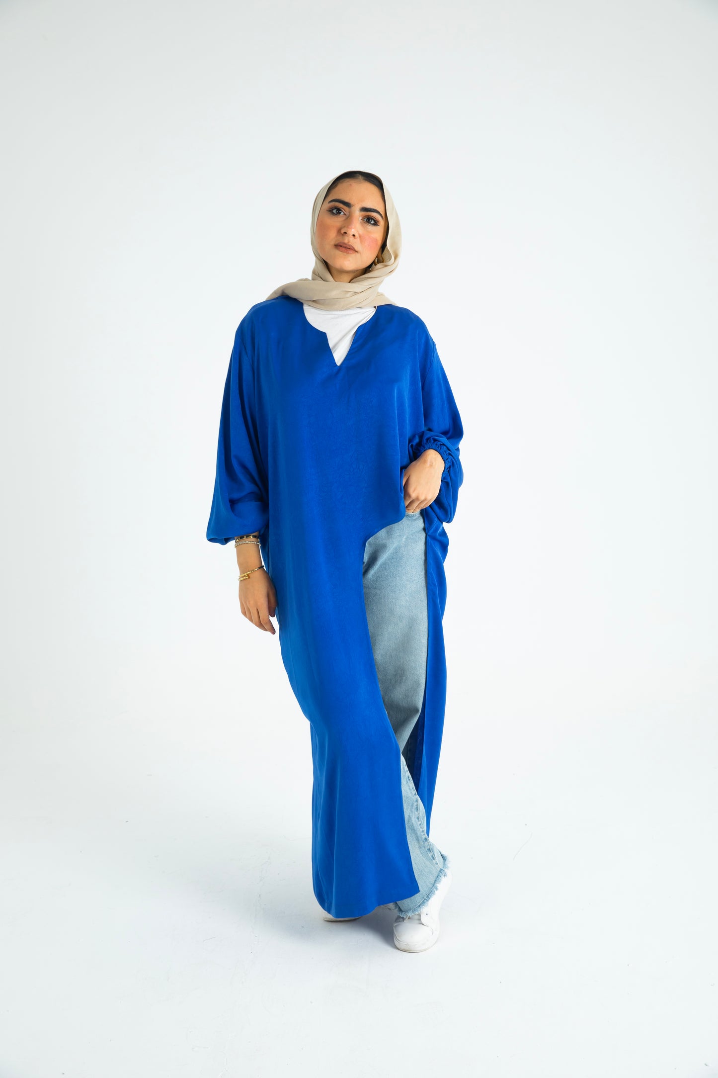 BLUE BLOUSE