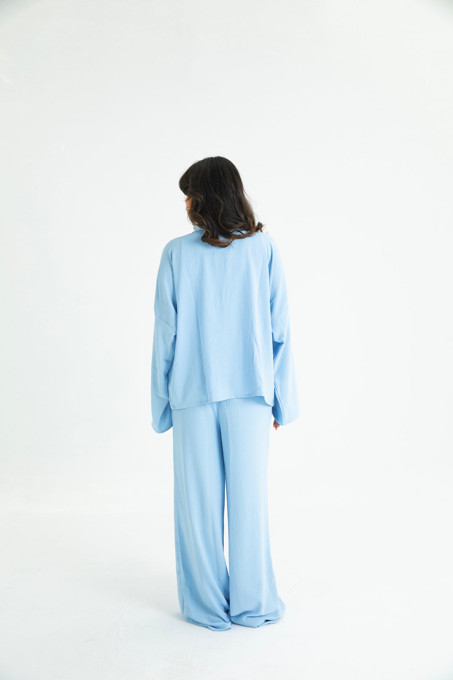 BABY BLUE RIBBON SUIT