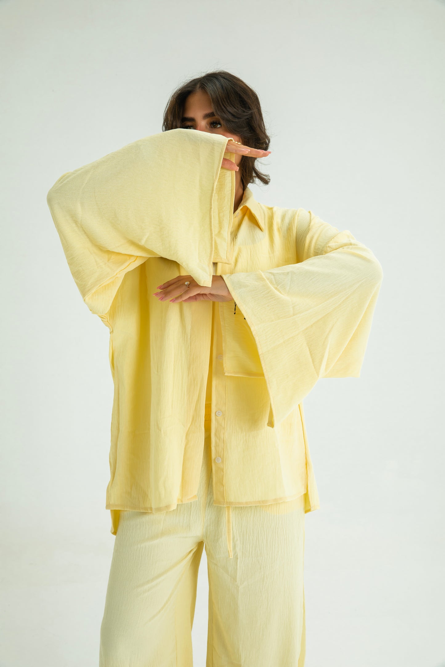 YELLOW BUTTON SUIT