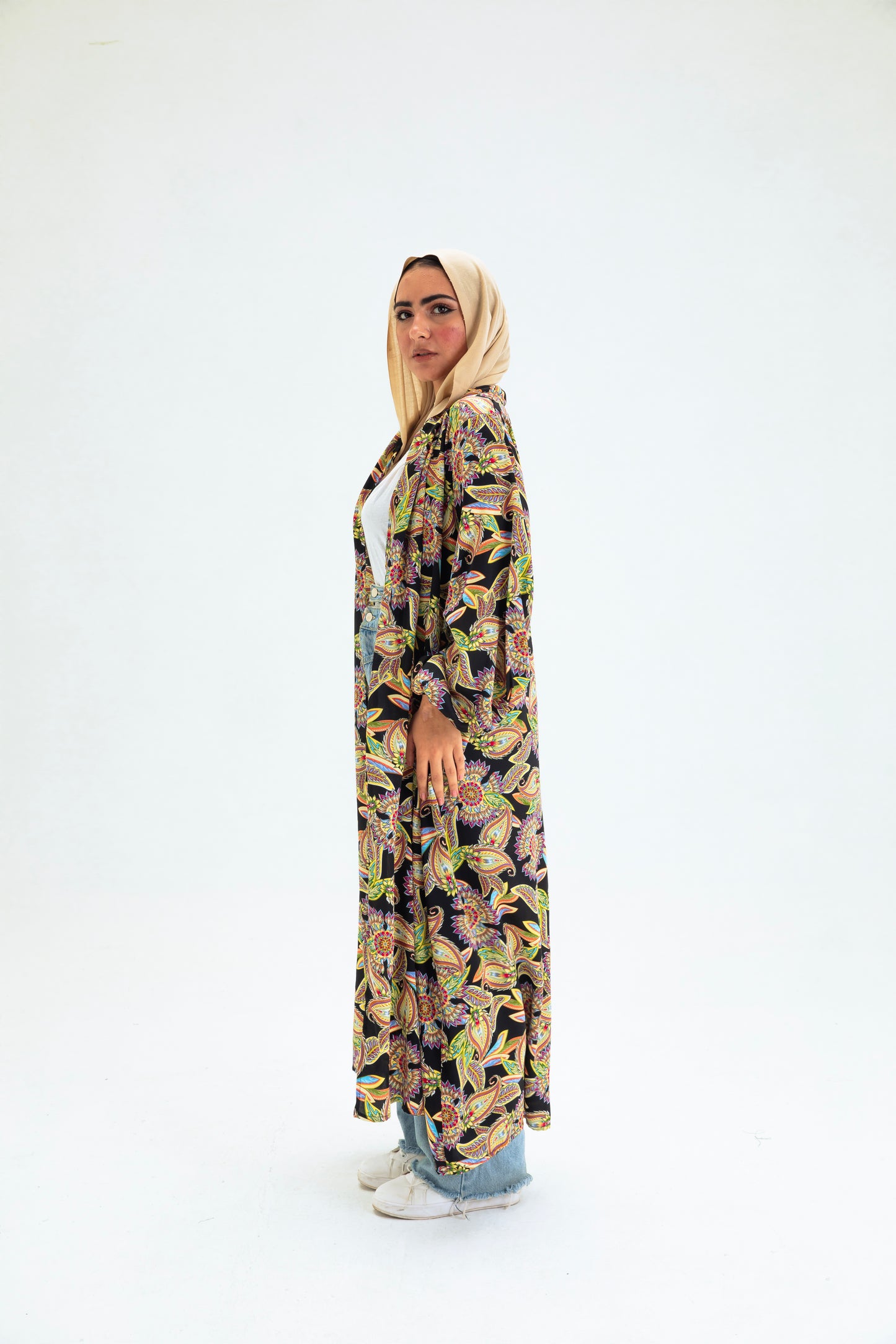 MULTI-COL3 KIMONO