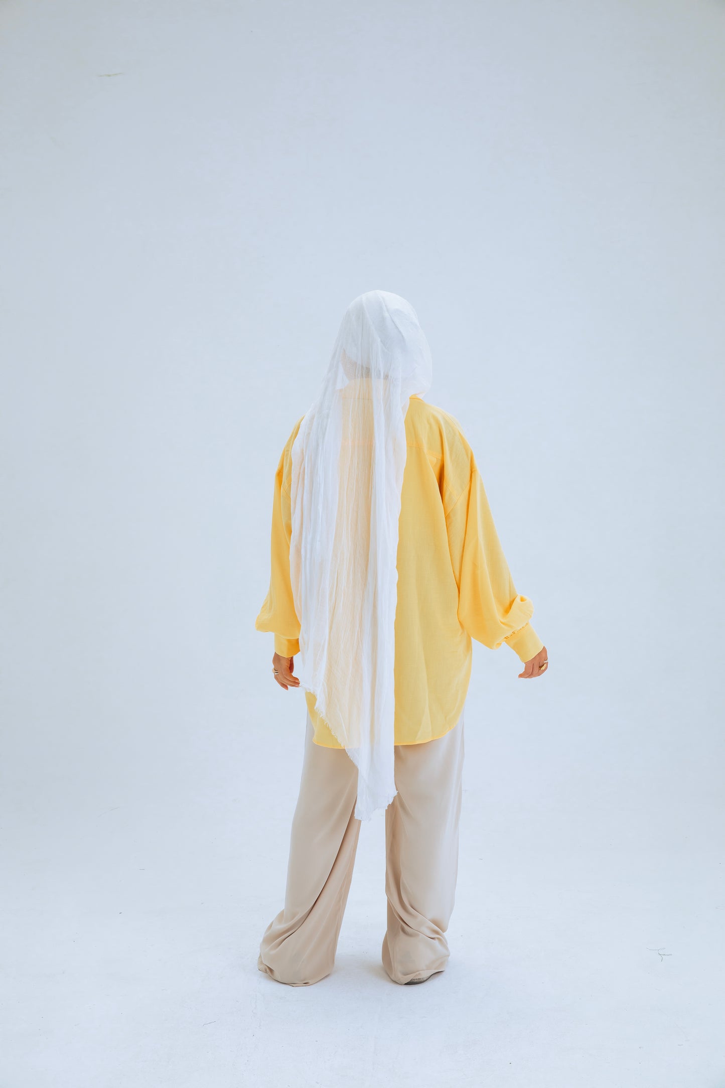 DARK YELLOW BUTTON SHIRT