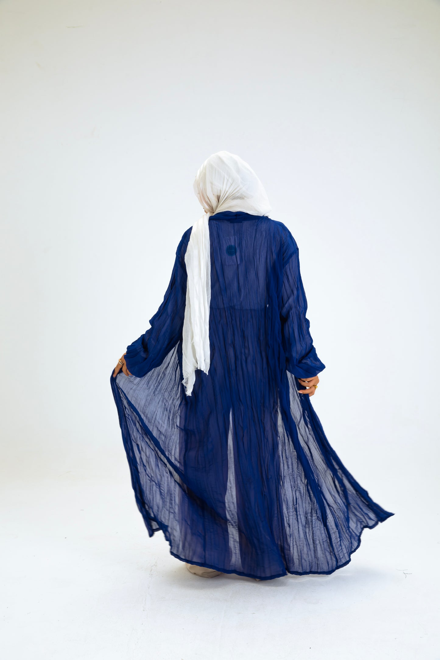 DARK BLUE KIMONO
