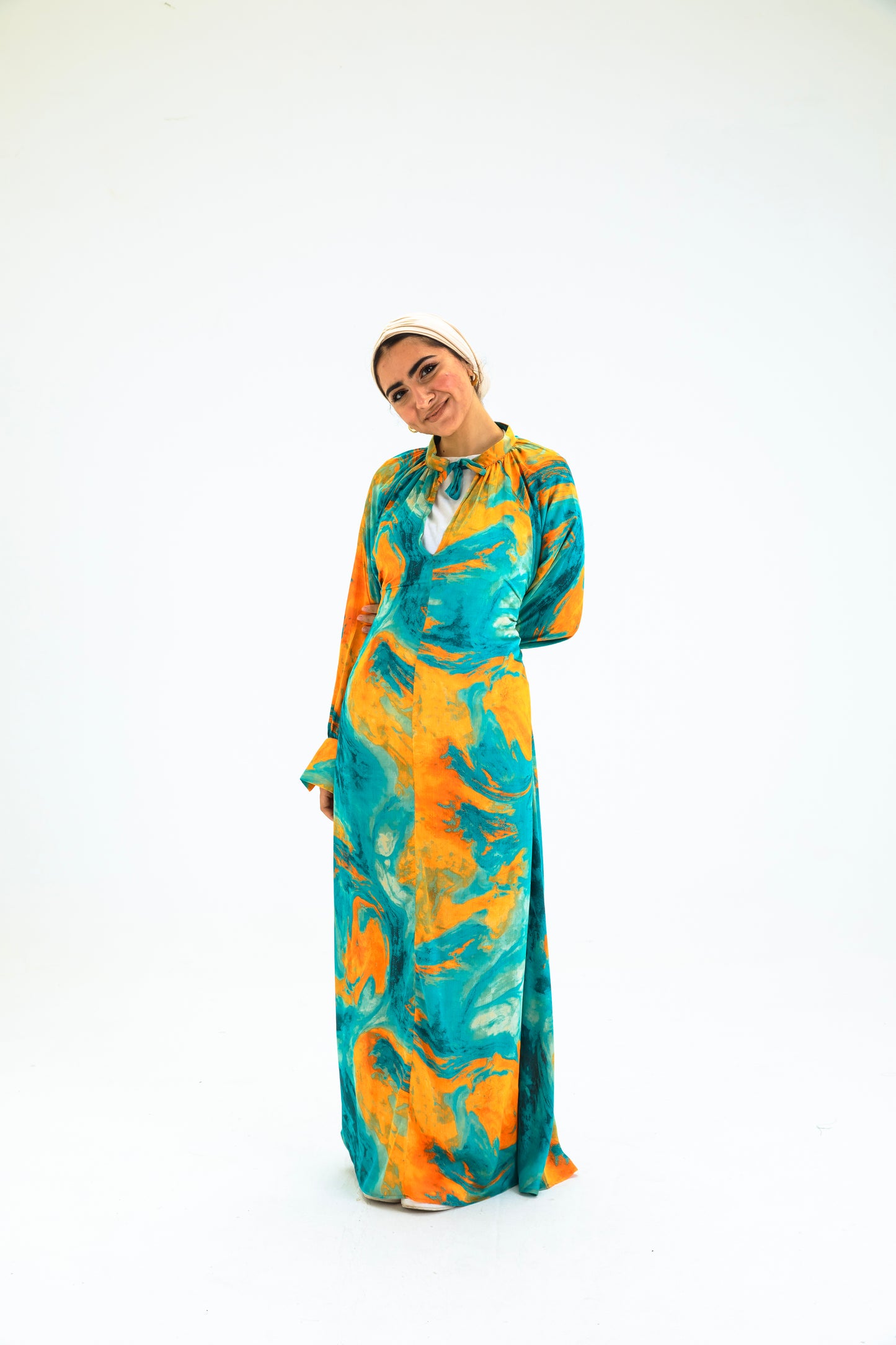 MULTI-COL 2 DRESS