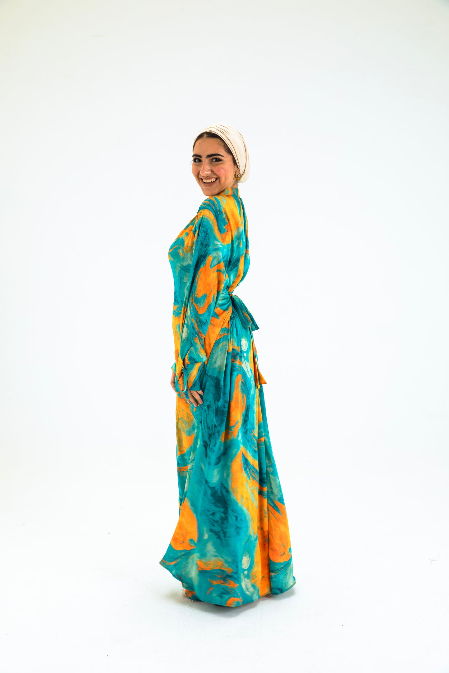 MULTI-COL 2 DRESS