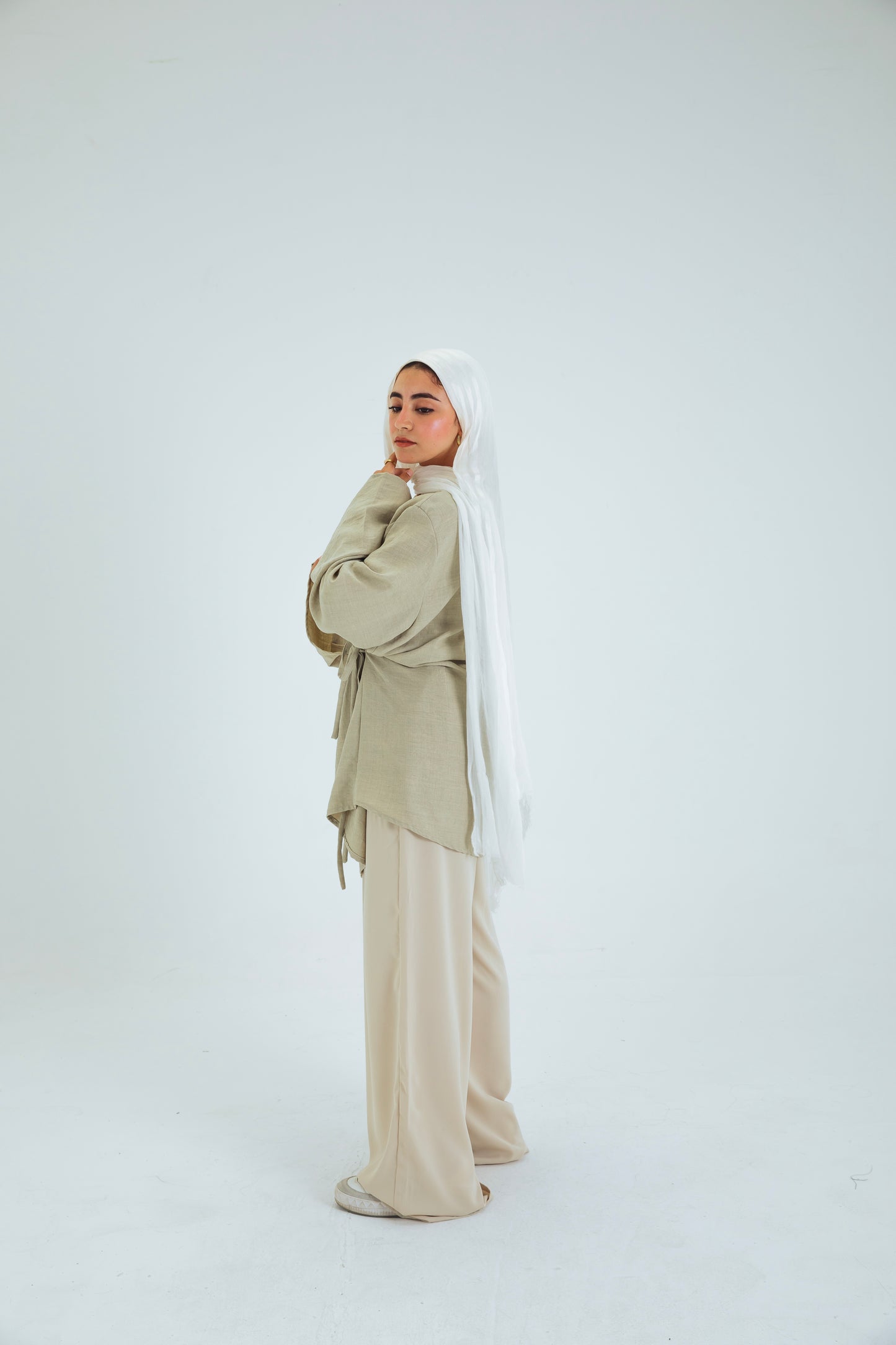 BEIGE BLOUSE
