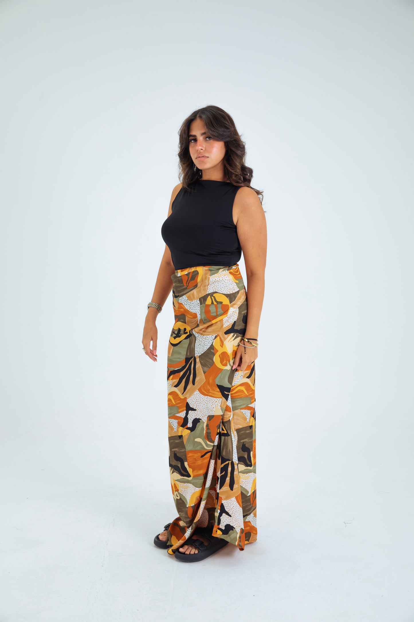 MULTI-COL1 SKIRT