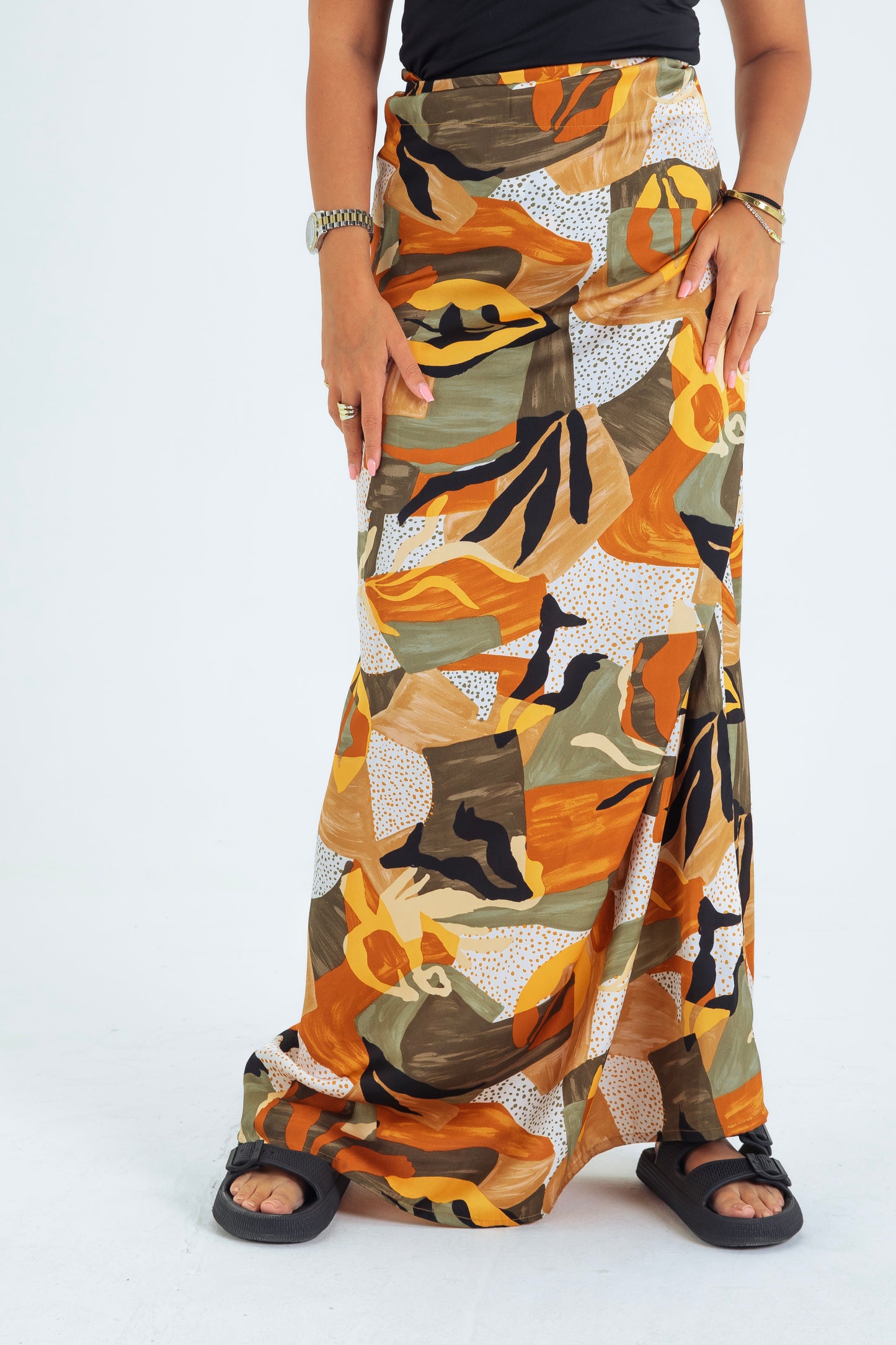 MULTI-COL1 SKIRT