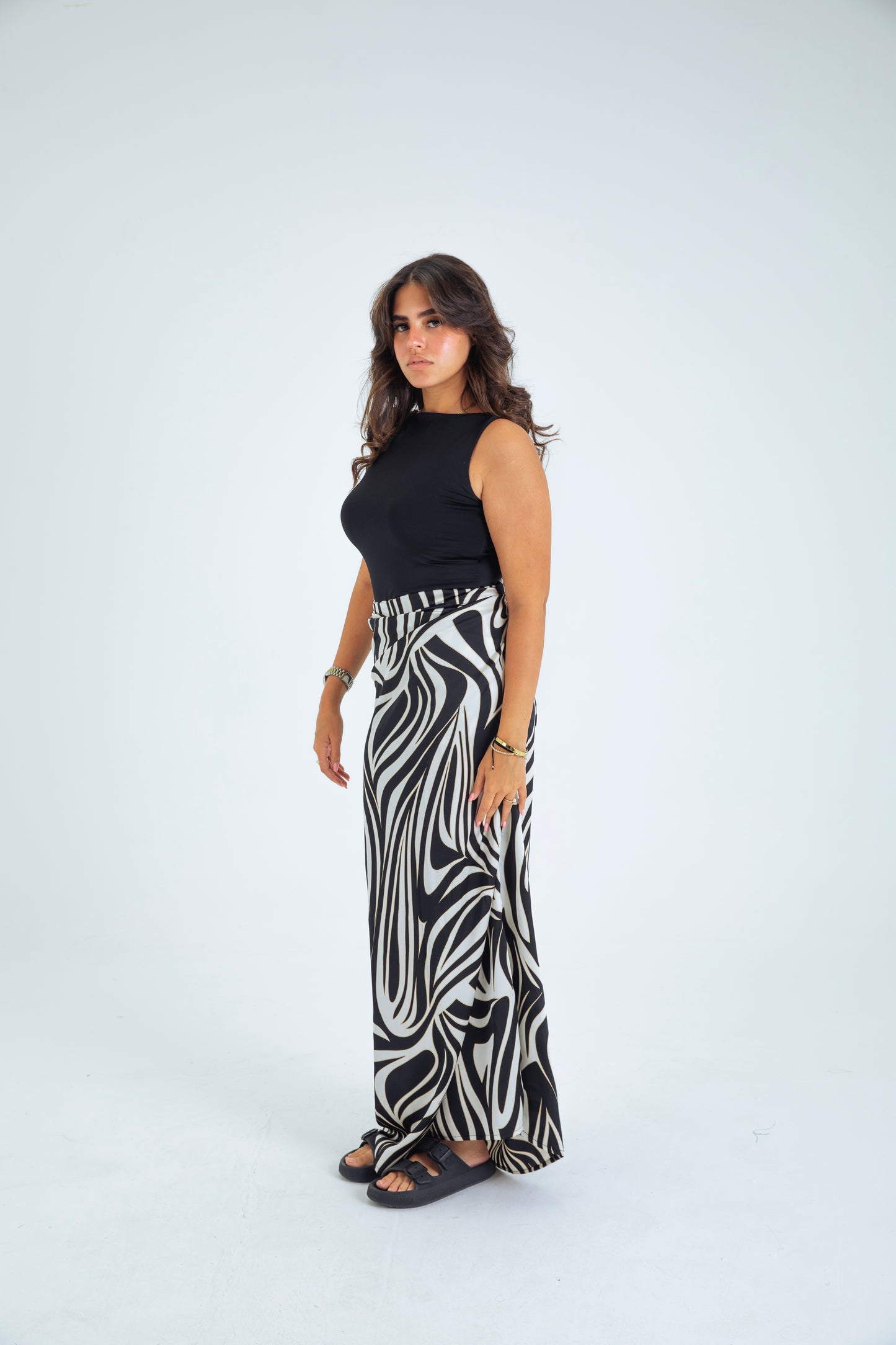 MULTI-COL2 SKIRT