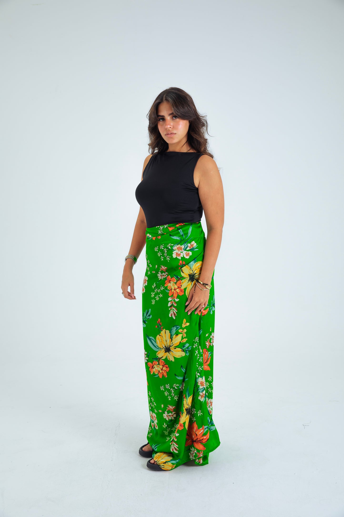 MULTI-COL3 SKIRT