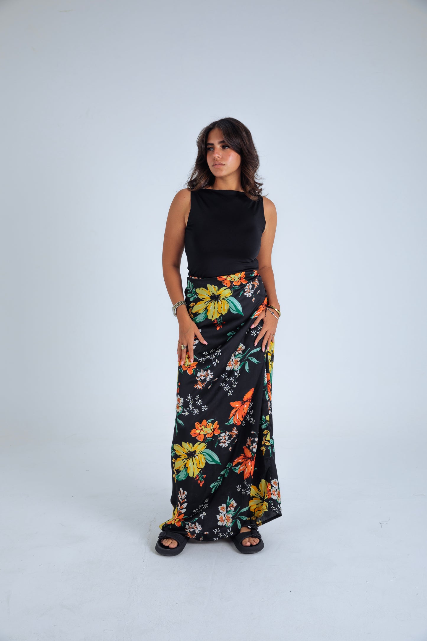 MULTI-COL4 SKIRT