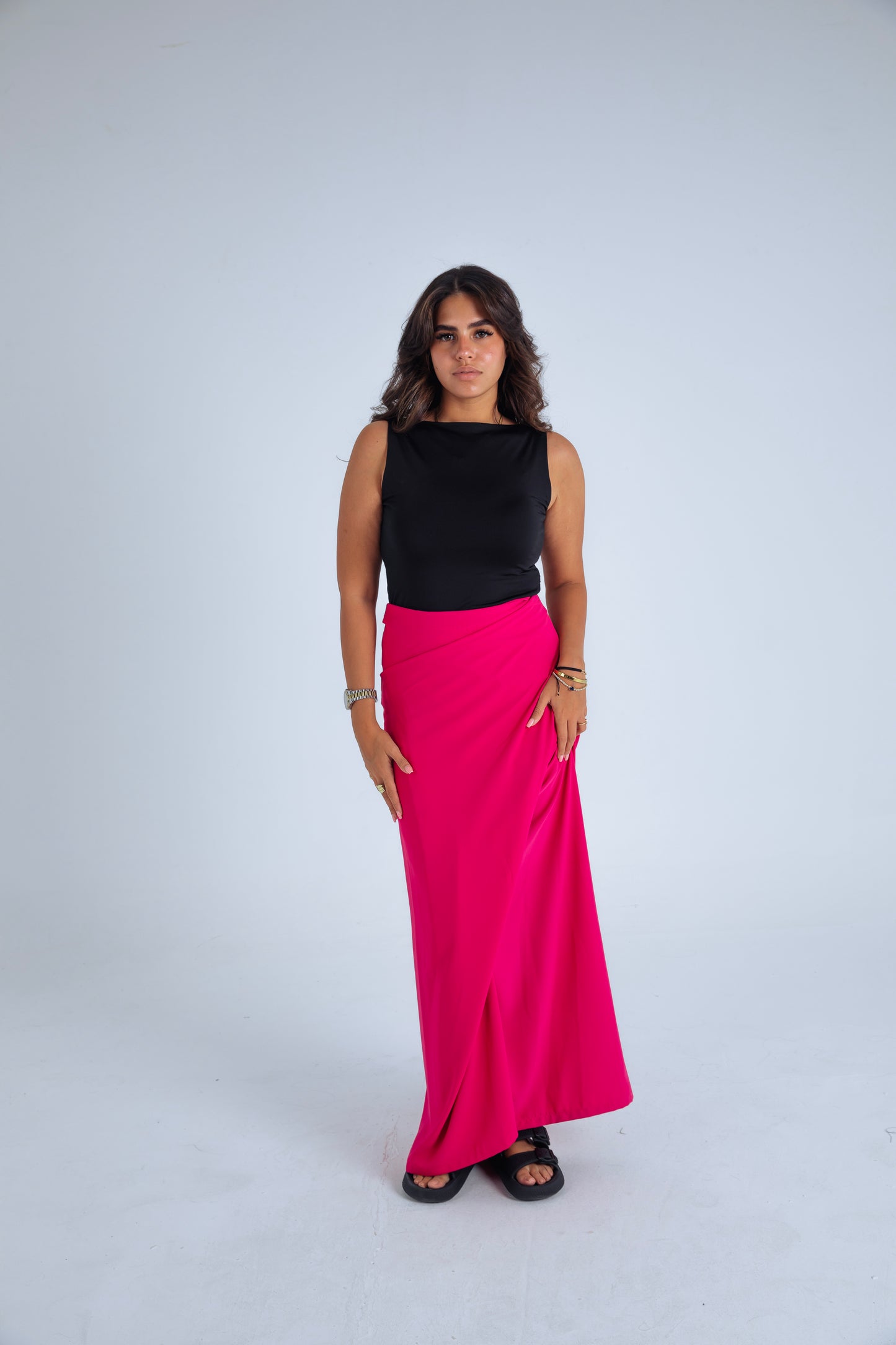 MULTI-COL5 SKIRT