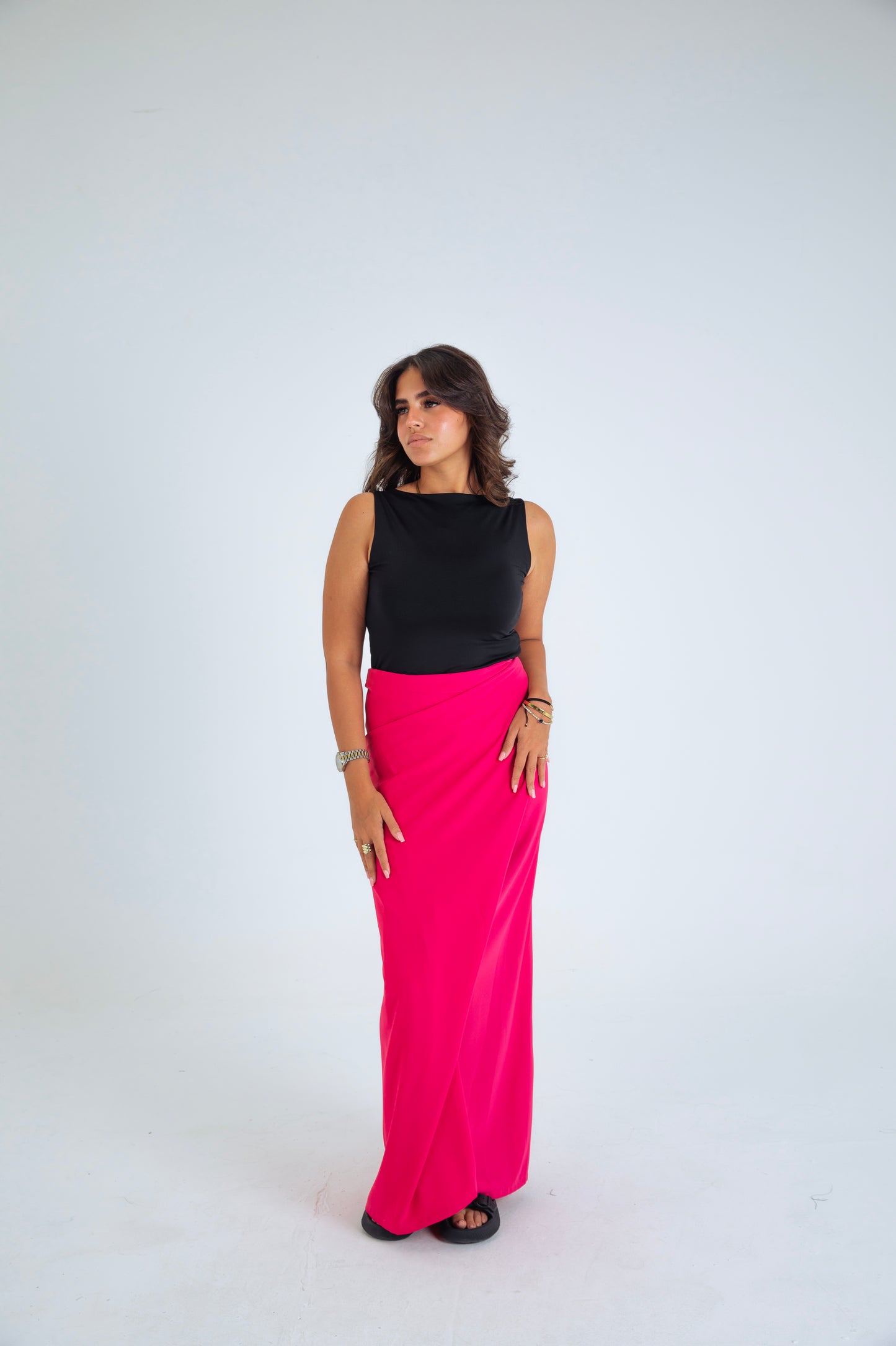 MULTI-COL5 SKIRT