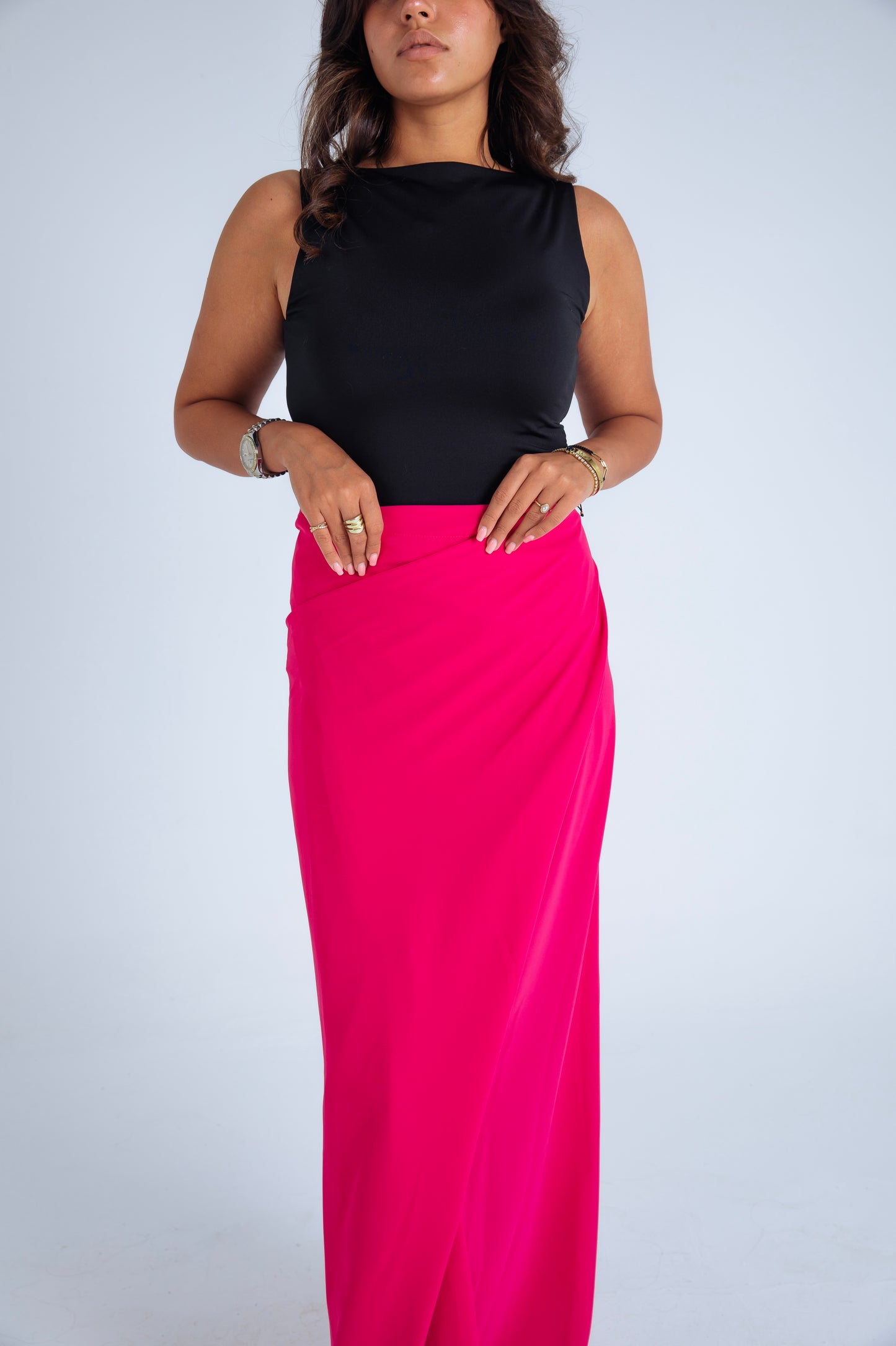 MULTI-COL5 SKIRT
