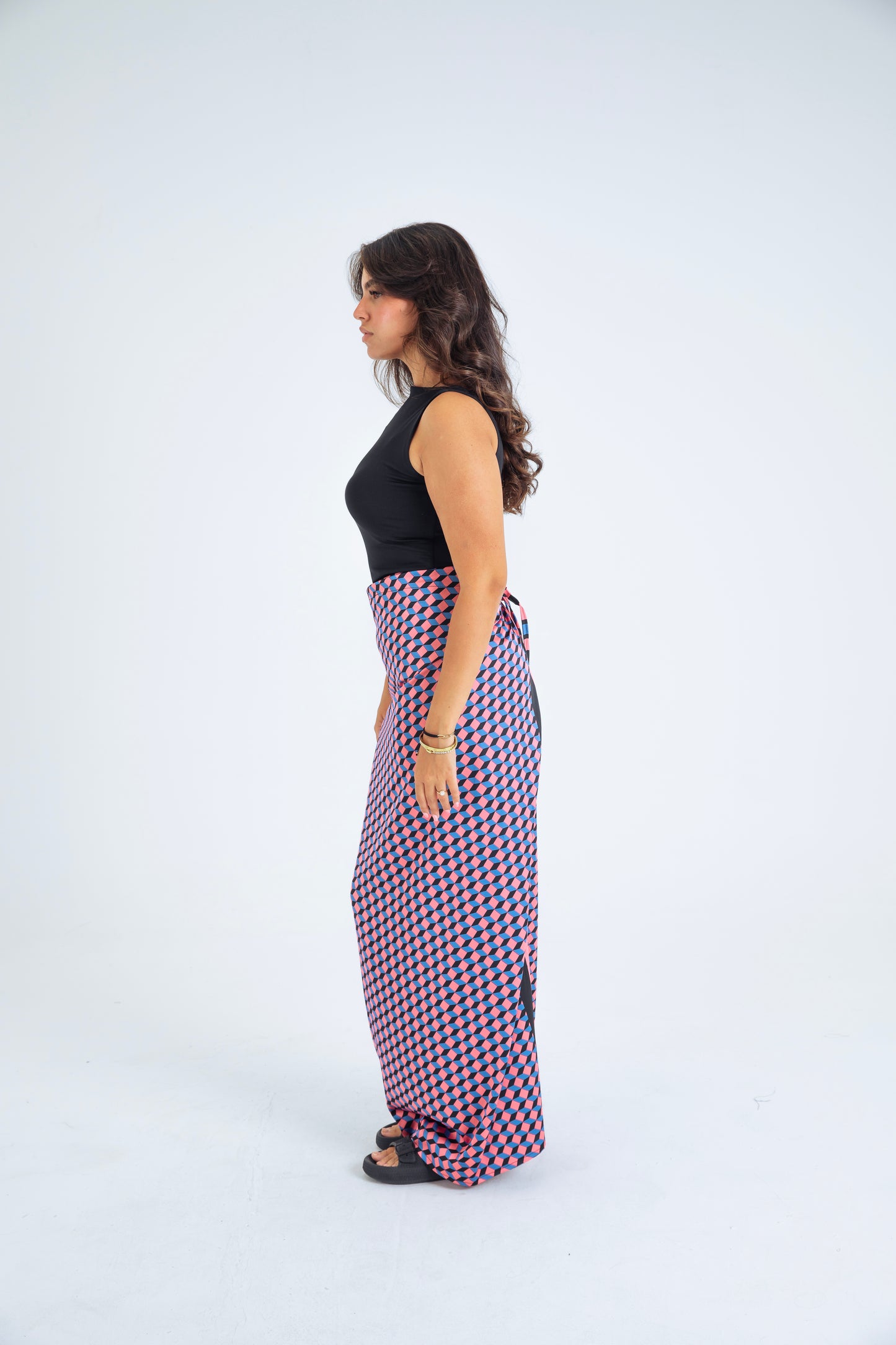 MULTI-COL6 SKIRT