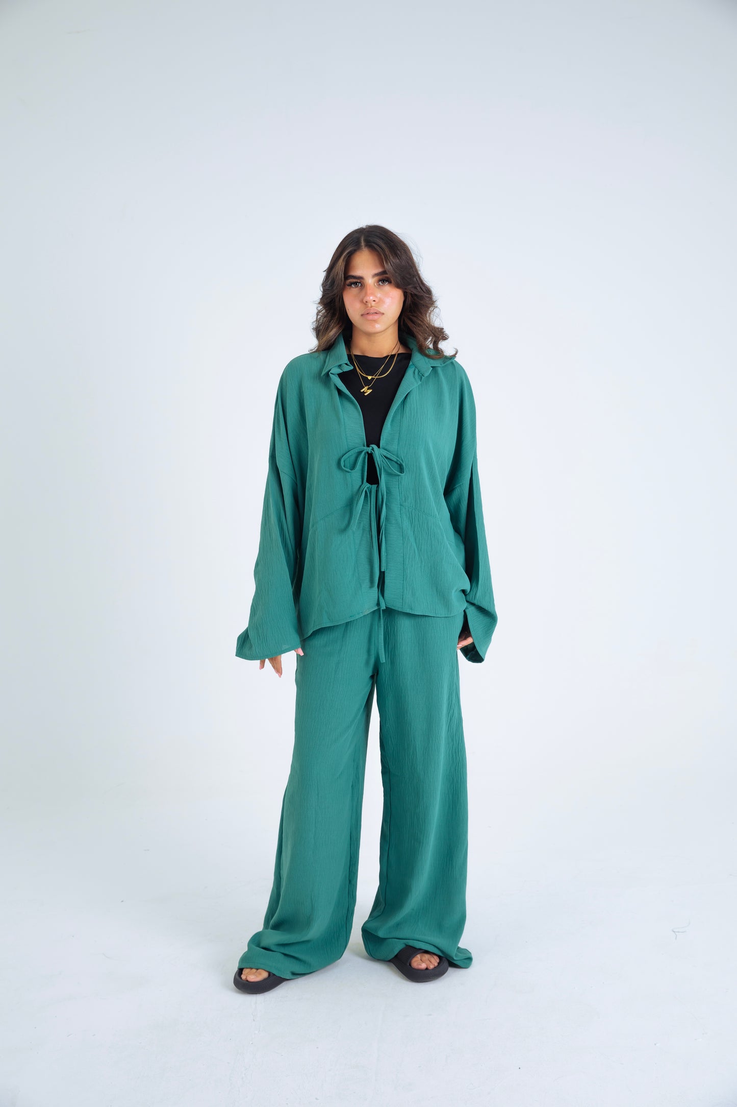 MINT GREEN RIBBON SUIT