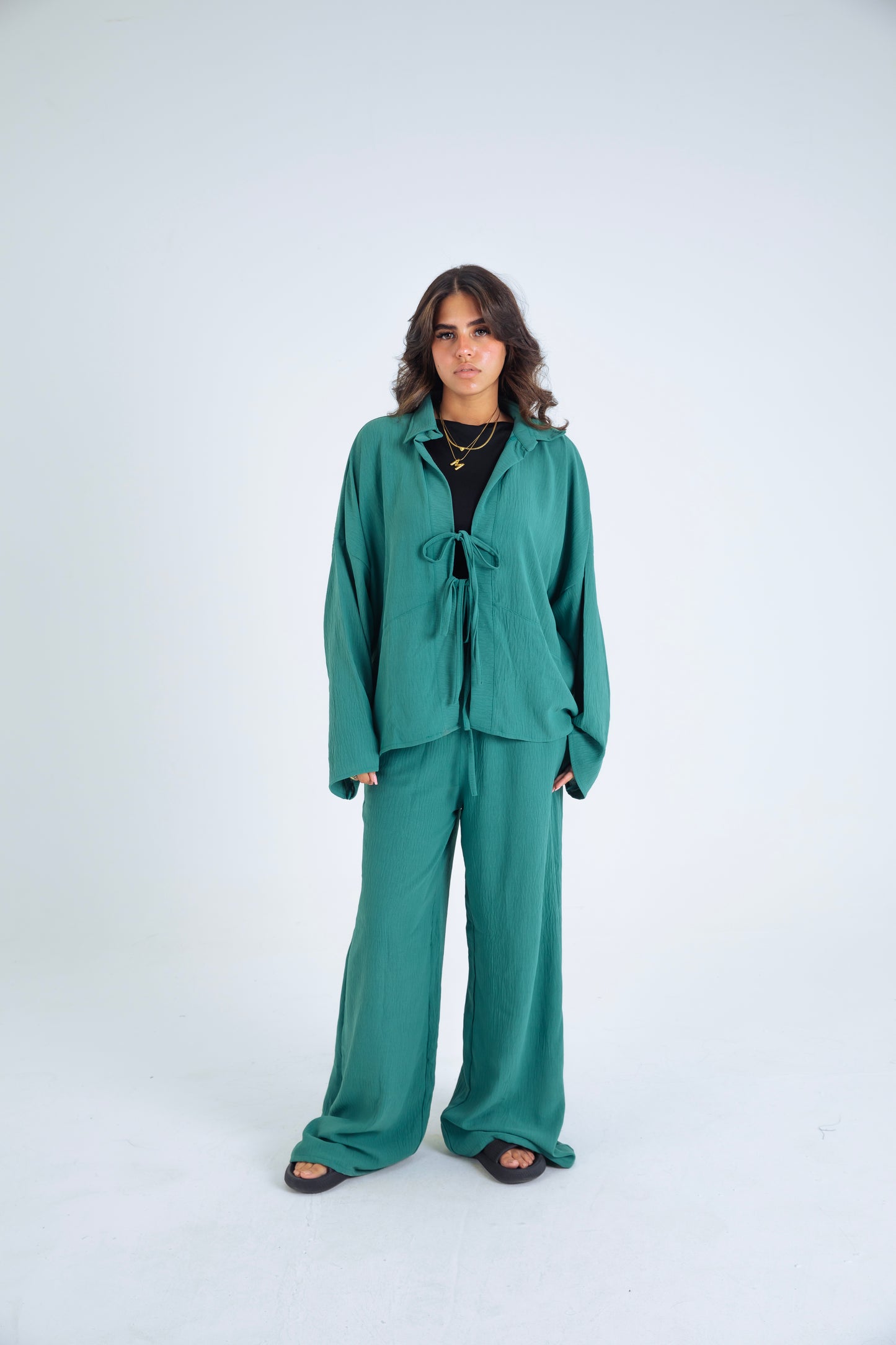 MINT GREEN RIBBON SUIT