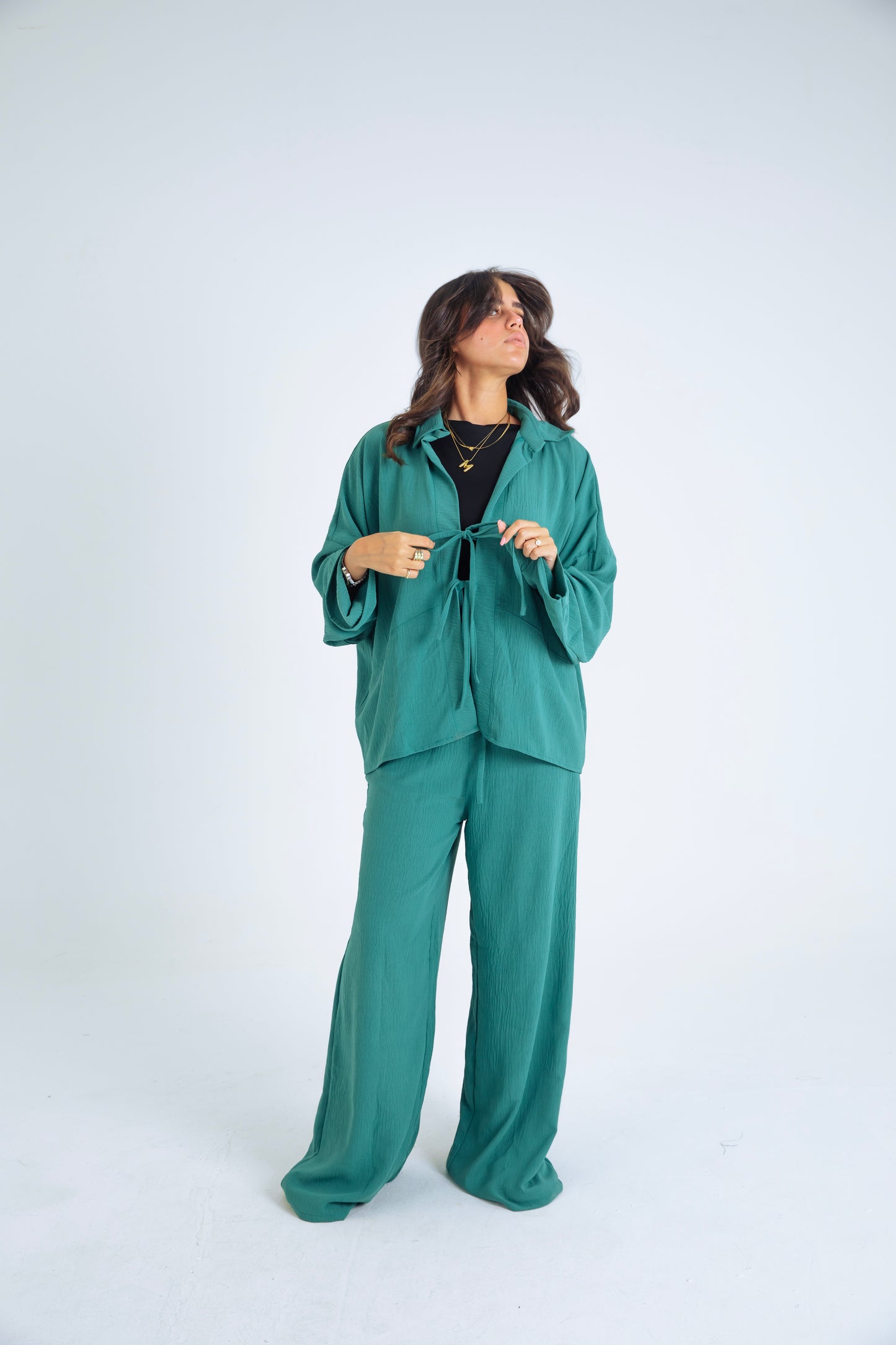 MINT GREEN RIBBON SUIT