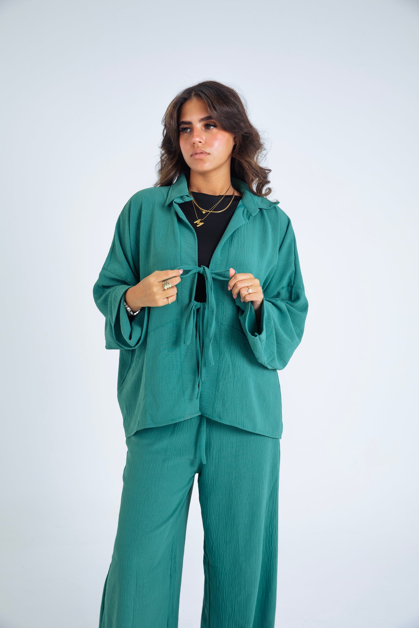 MINT GREEN RIBBON SUIT