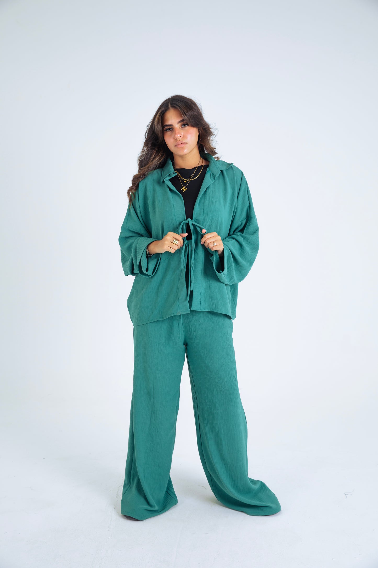 MINT GREEN RIBBON SUIT