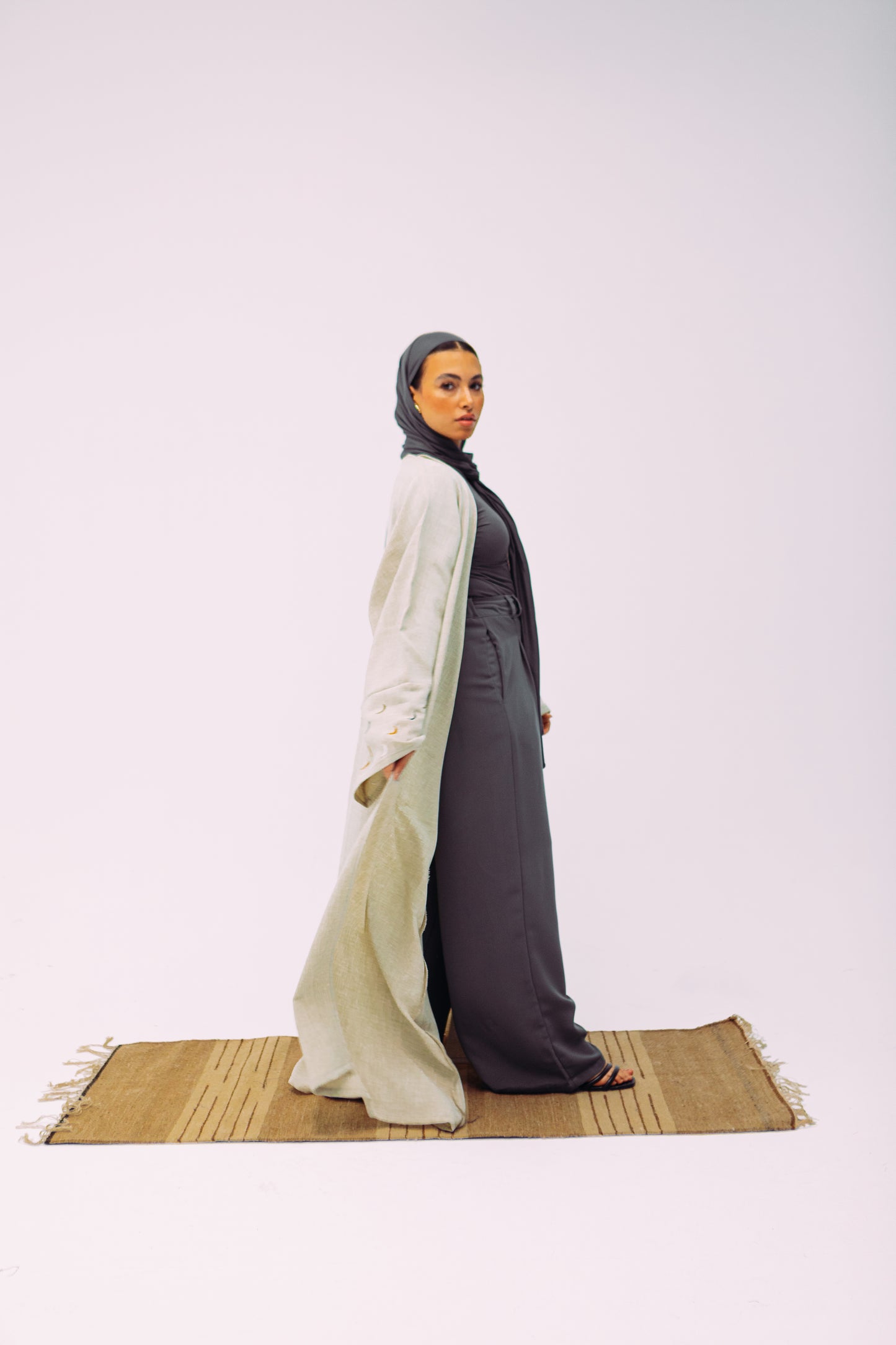 Layal Kimono (Grey)