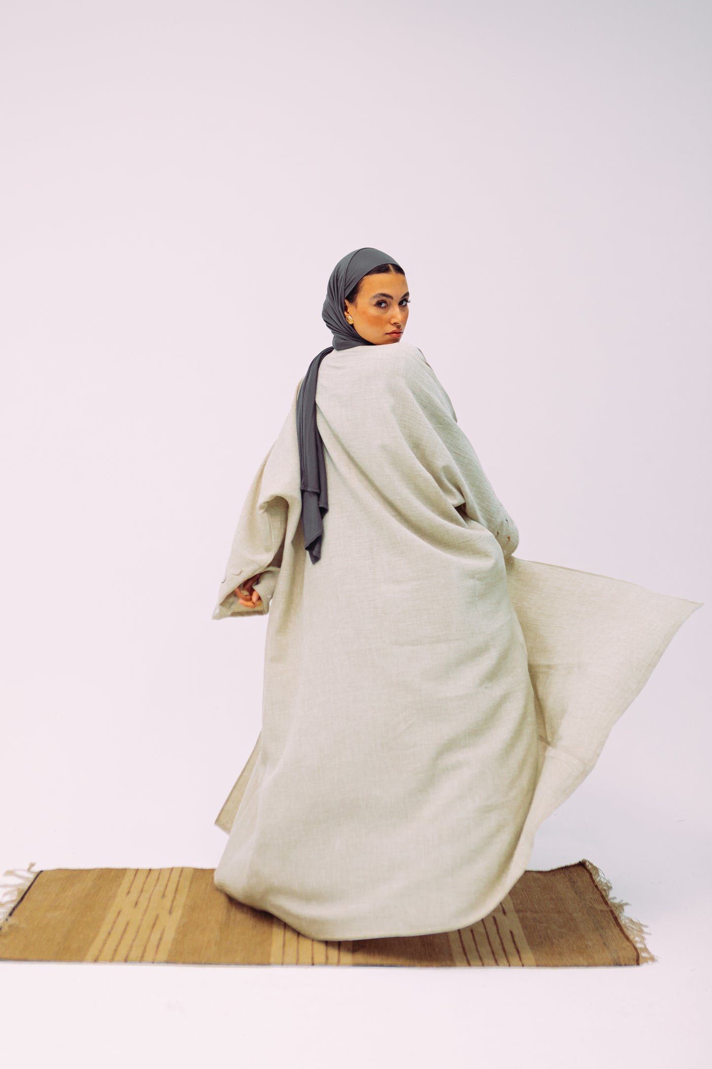 Layal Kimono (Grey)