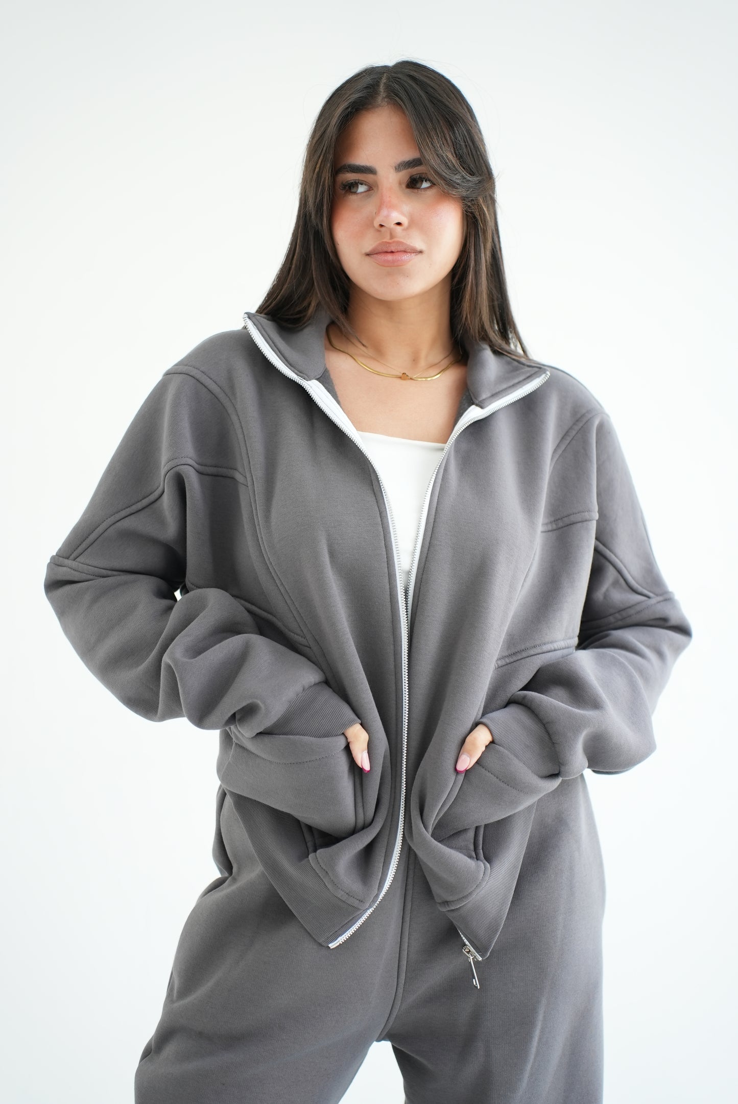 MILA SET- GREY
