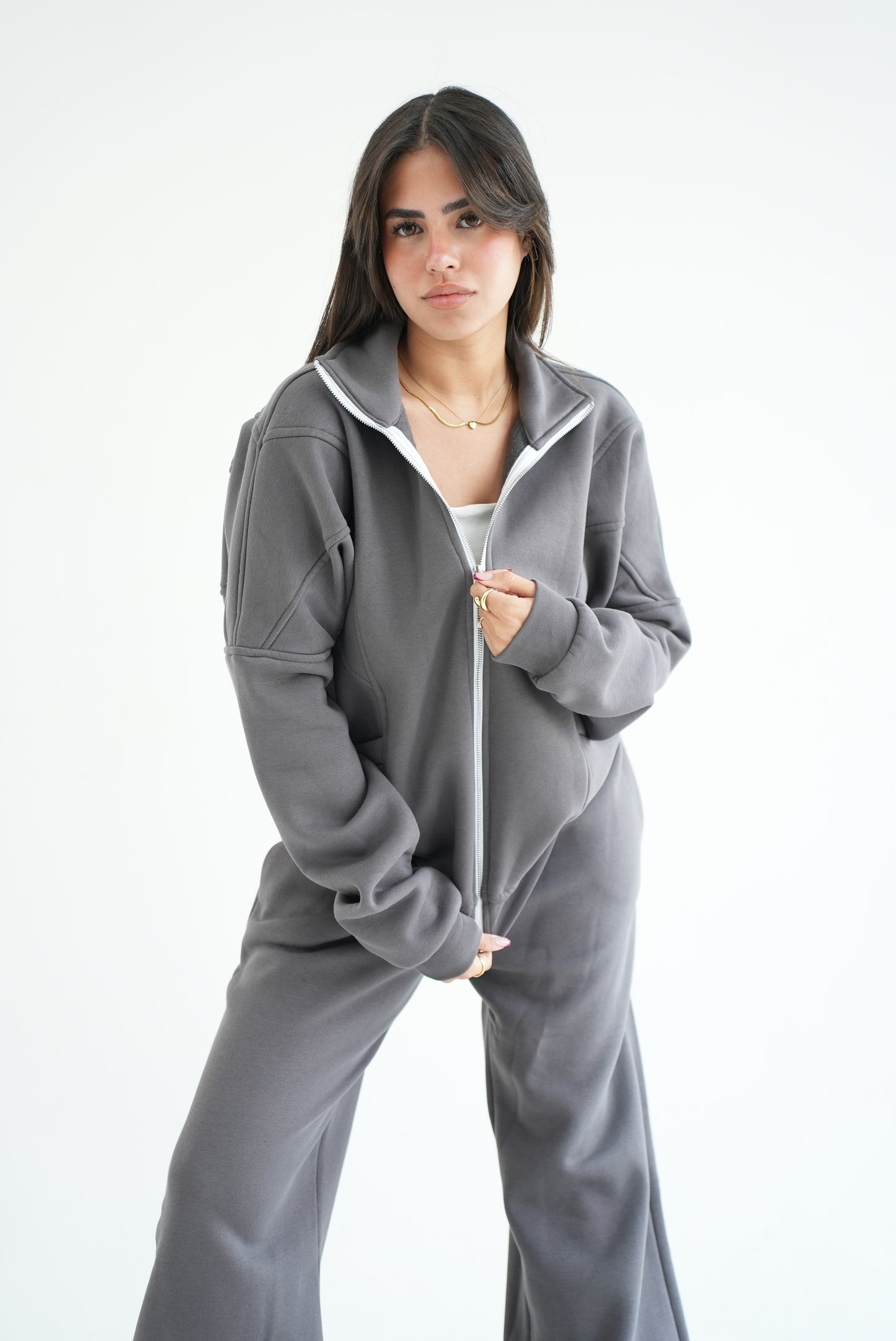 MILA SET- GREY
