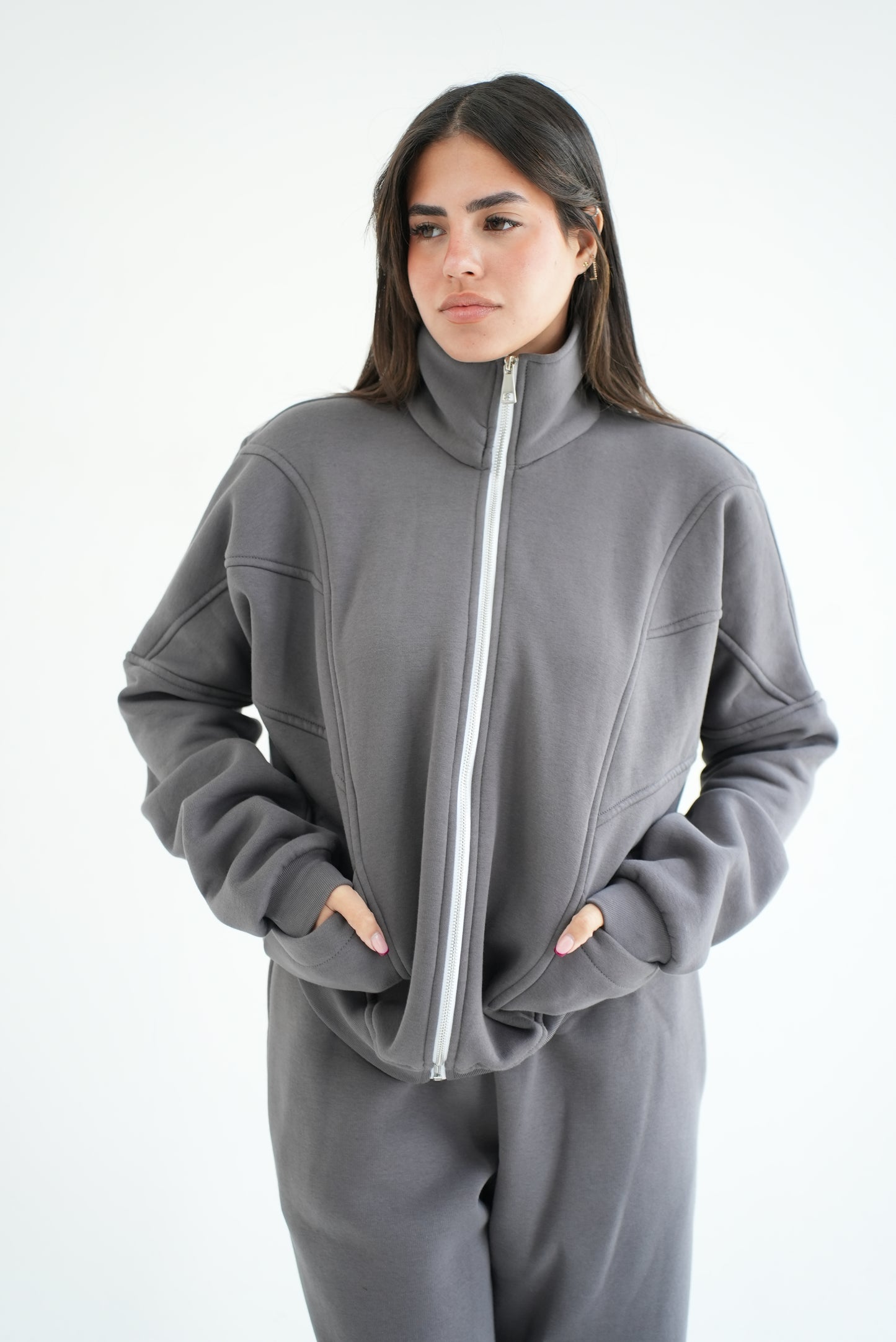 MILA SET- GREY