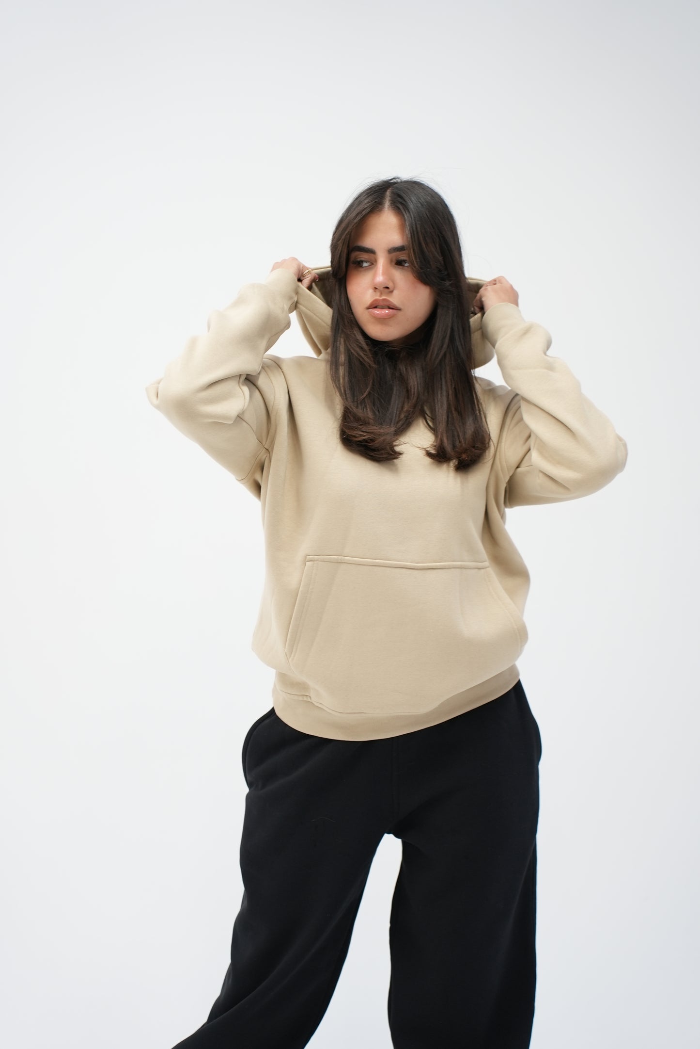 COMFY HOODIE - BEIGE
