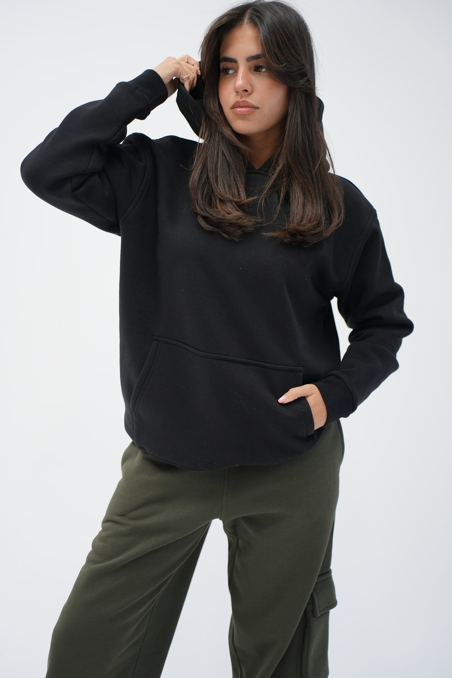 COMFY HOODIE - BLACK