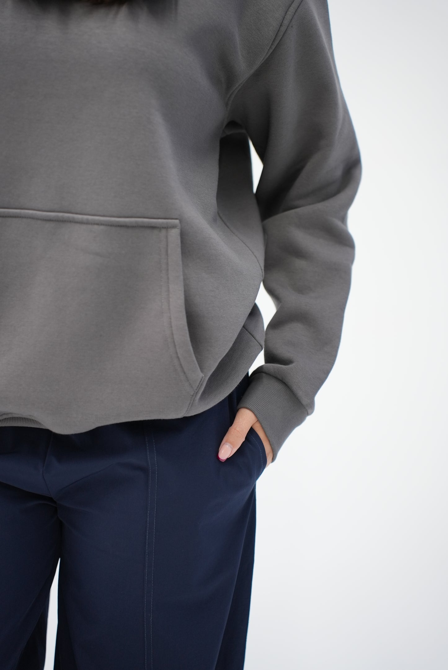 COMFY HOODIE - GREY