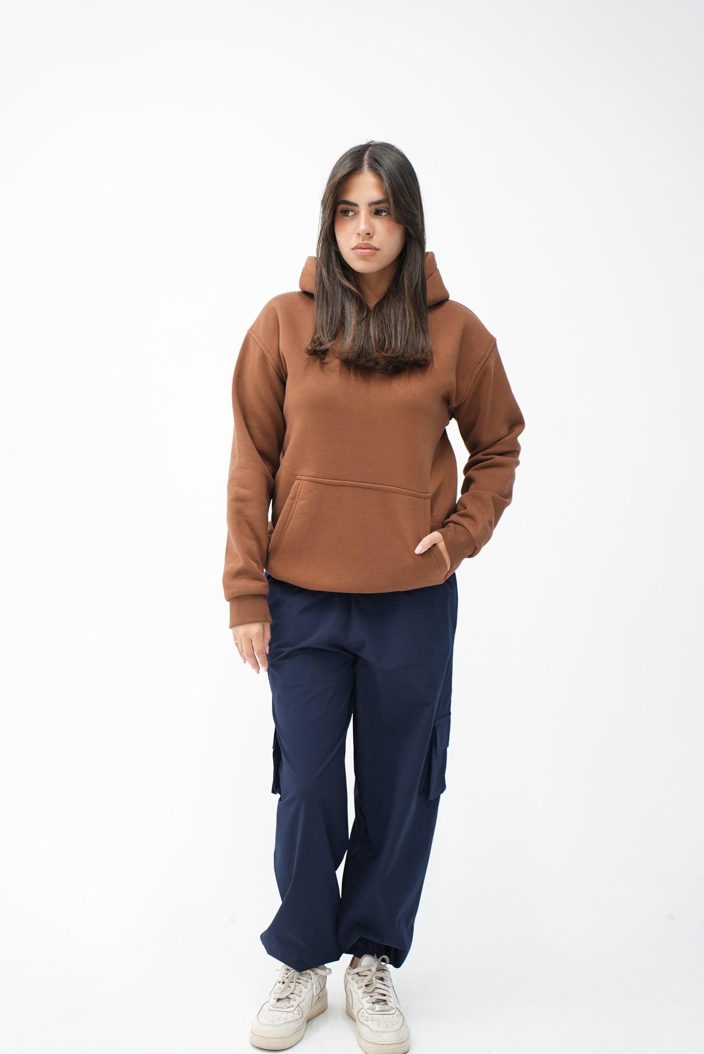 COMFY HOODIE - BROWN