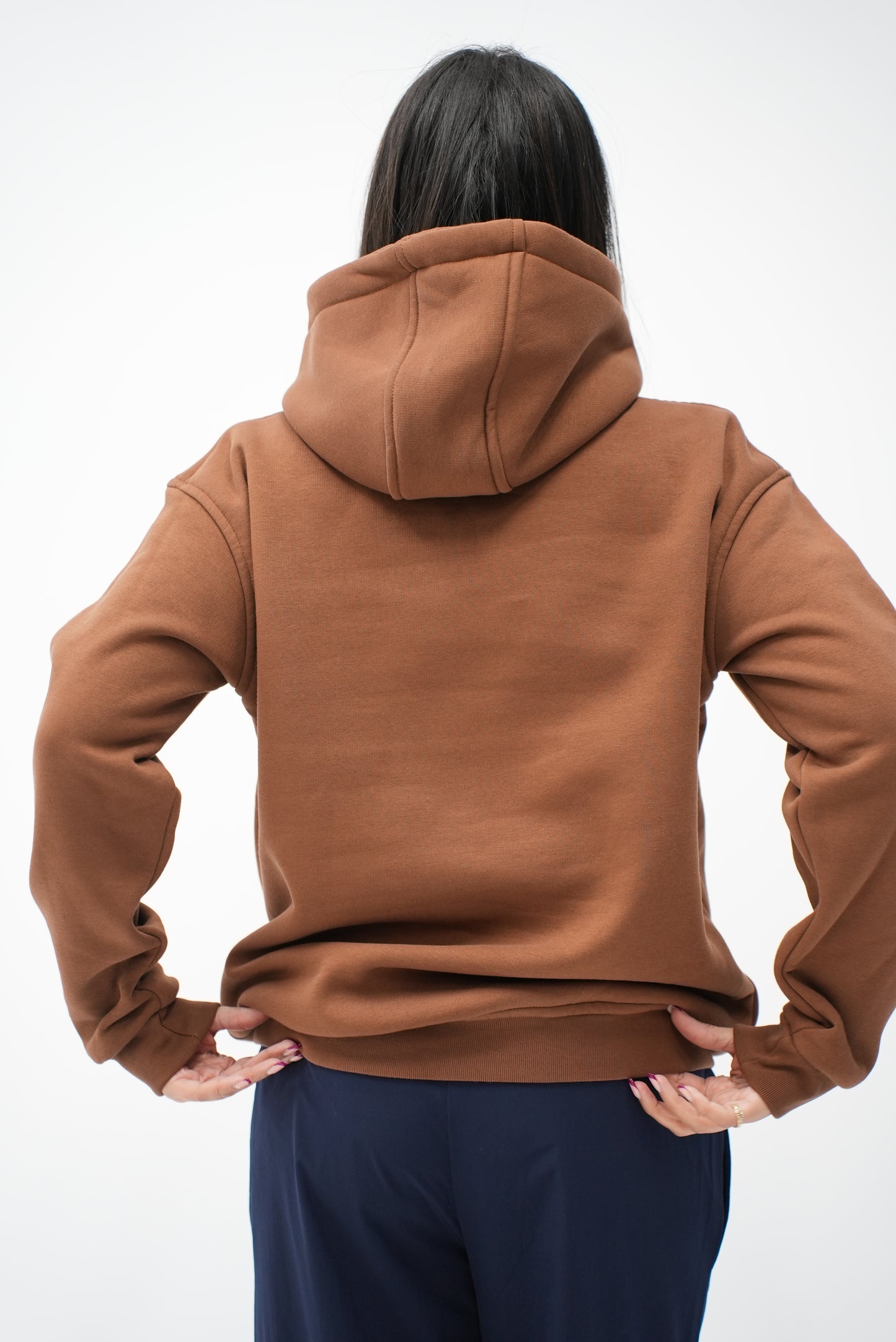 COMFY HOODIE - BROWN