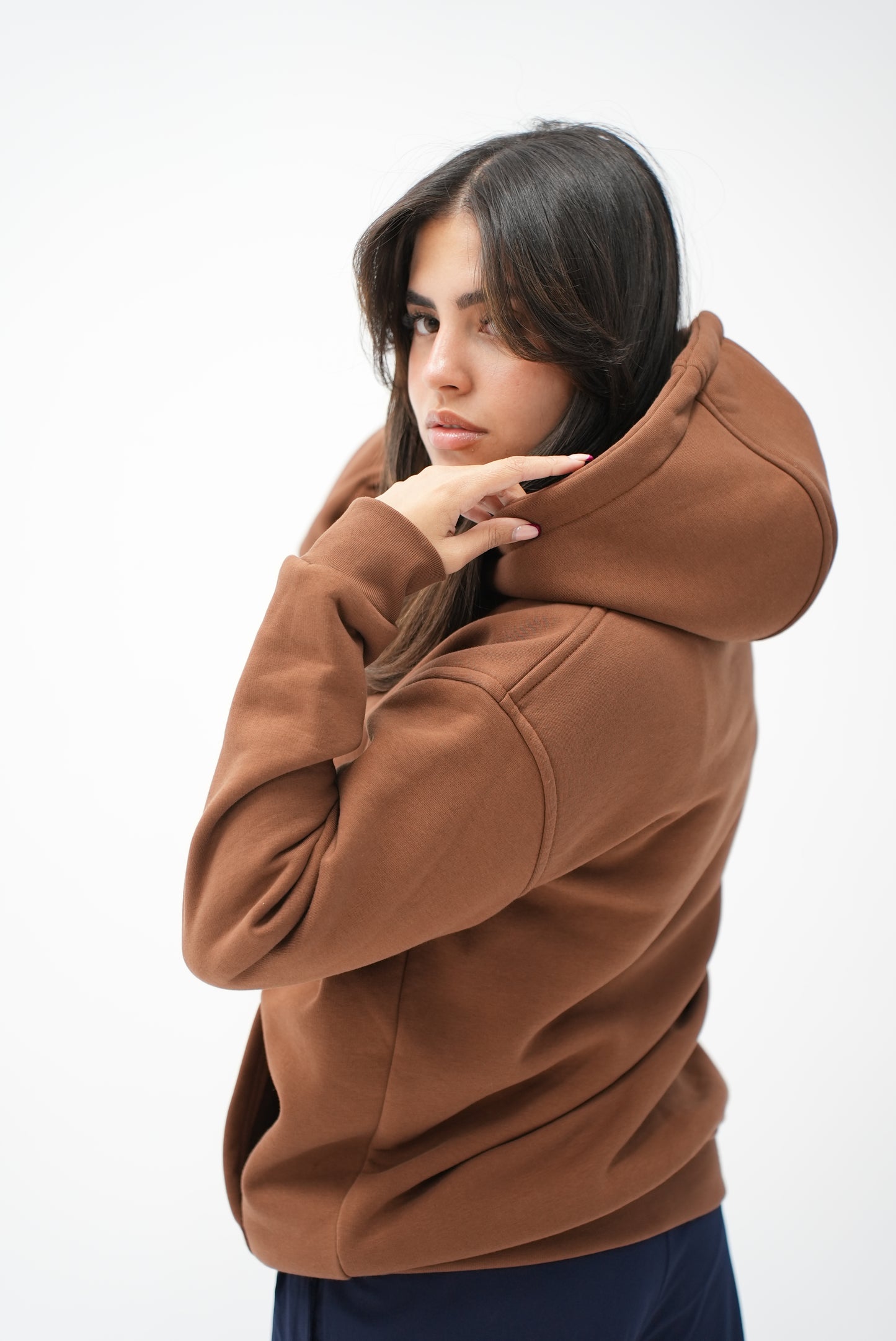 COMFY HOODIE - BROWN
