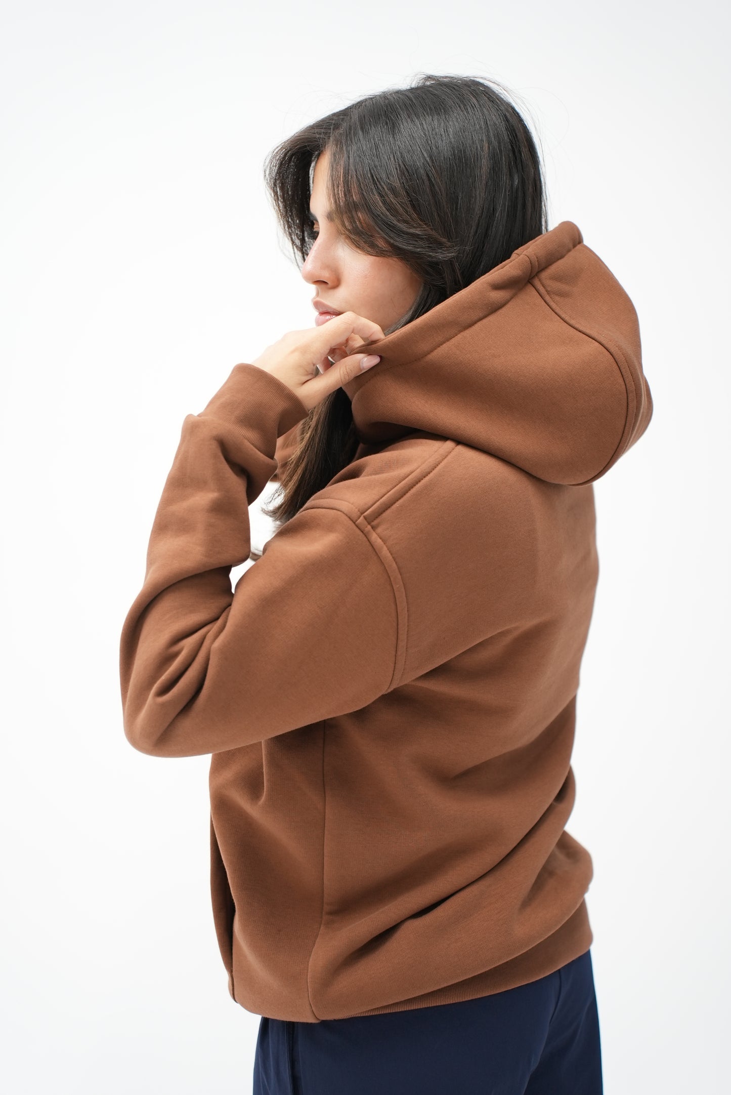 COMFY HOODIE - BROWN