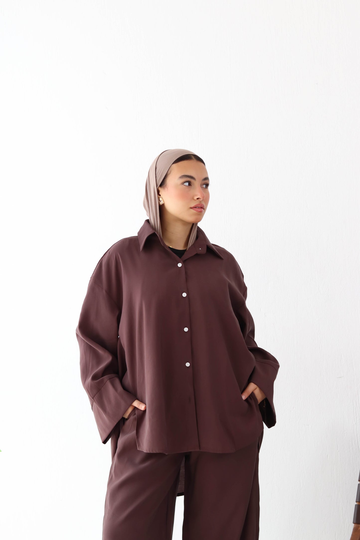 BROWN LAYAL SUIT