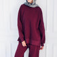 MERA SET- BURGUNDY