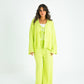 LIME YELLOW RIBBON SUIT