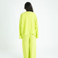 LIME YELLOW RIBBON SUIT