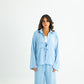 BABY BLUE RIBBON SUIT