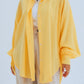 DARK YELLOW BUTTON SHIRT