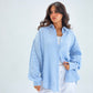 BABY BLUE BUTTON SHIRT