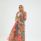 MULTI-COL4 KIMONO