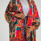 MULTI-COL4 KIMONO