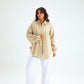 CAMEL BUTTON SHIRT