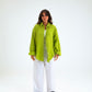 LIGHT GREEN BUTTON SHIRT