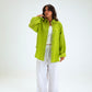 LIGHT GREEN BUTTON SHIRT