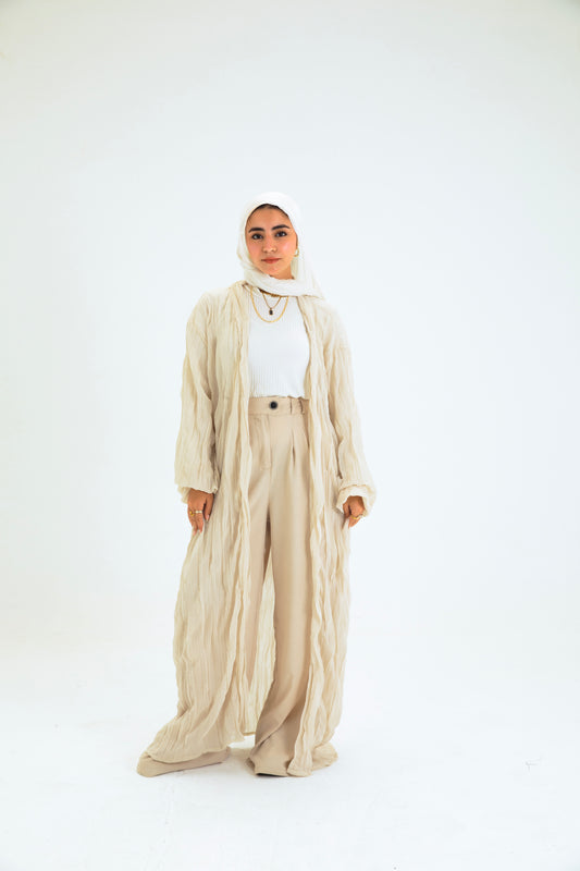 BEIGE KIMONO