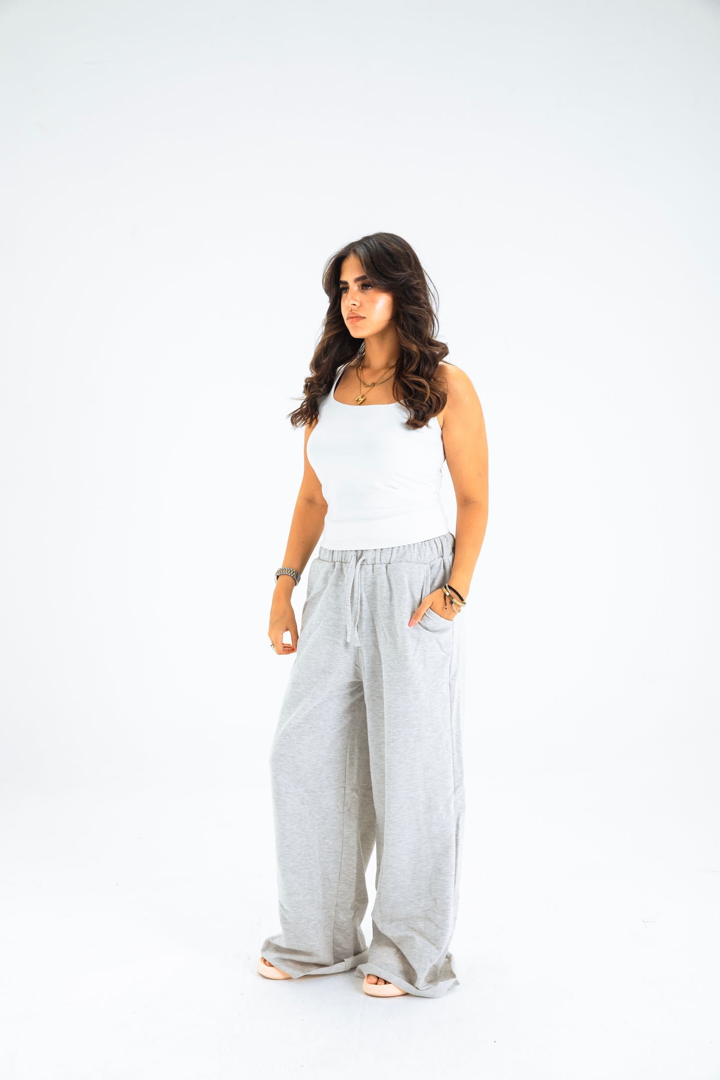 LIGHT GREY TROUSER